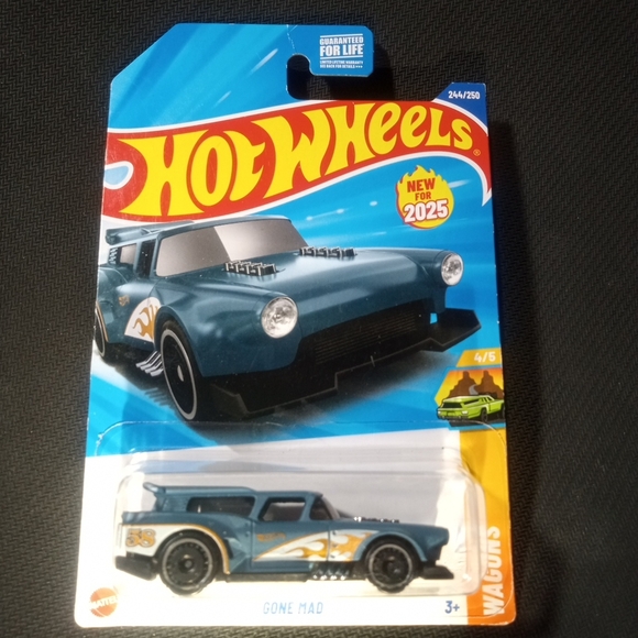 Set Of 3 Hot Wheels: Madfast, Gone Mad, And Lil' Roar - Picture 2 of 7